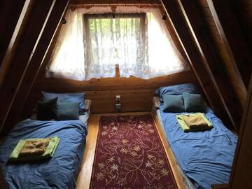 Фото номера Семейный номер Лоджи Domek w lesie г. Пшибродзин 10